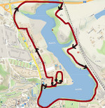 mapa běhu